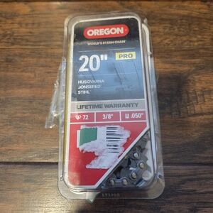 Oregon E72 Chainsaw Chain for 20in. Bar, Fits Echo, Husqvarna, Stihl, Makita, Cr